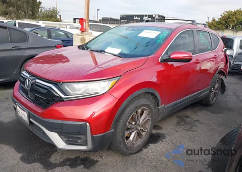 2021 Honda Cr-V 2Wd Ex-L из США, поврежденный, VIN 2HKRW1H85MH406242